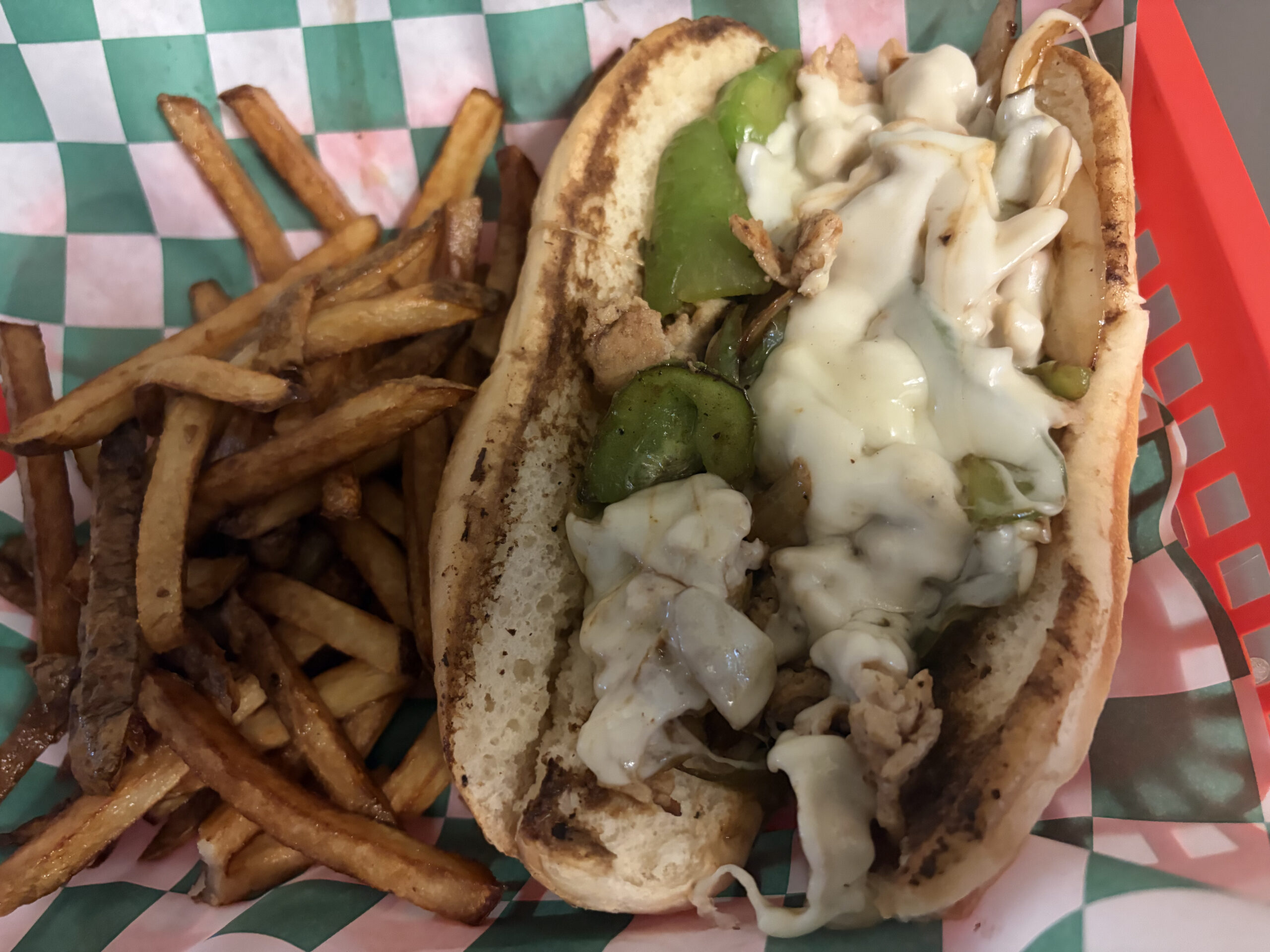 Chicken Cheesesteak Combo