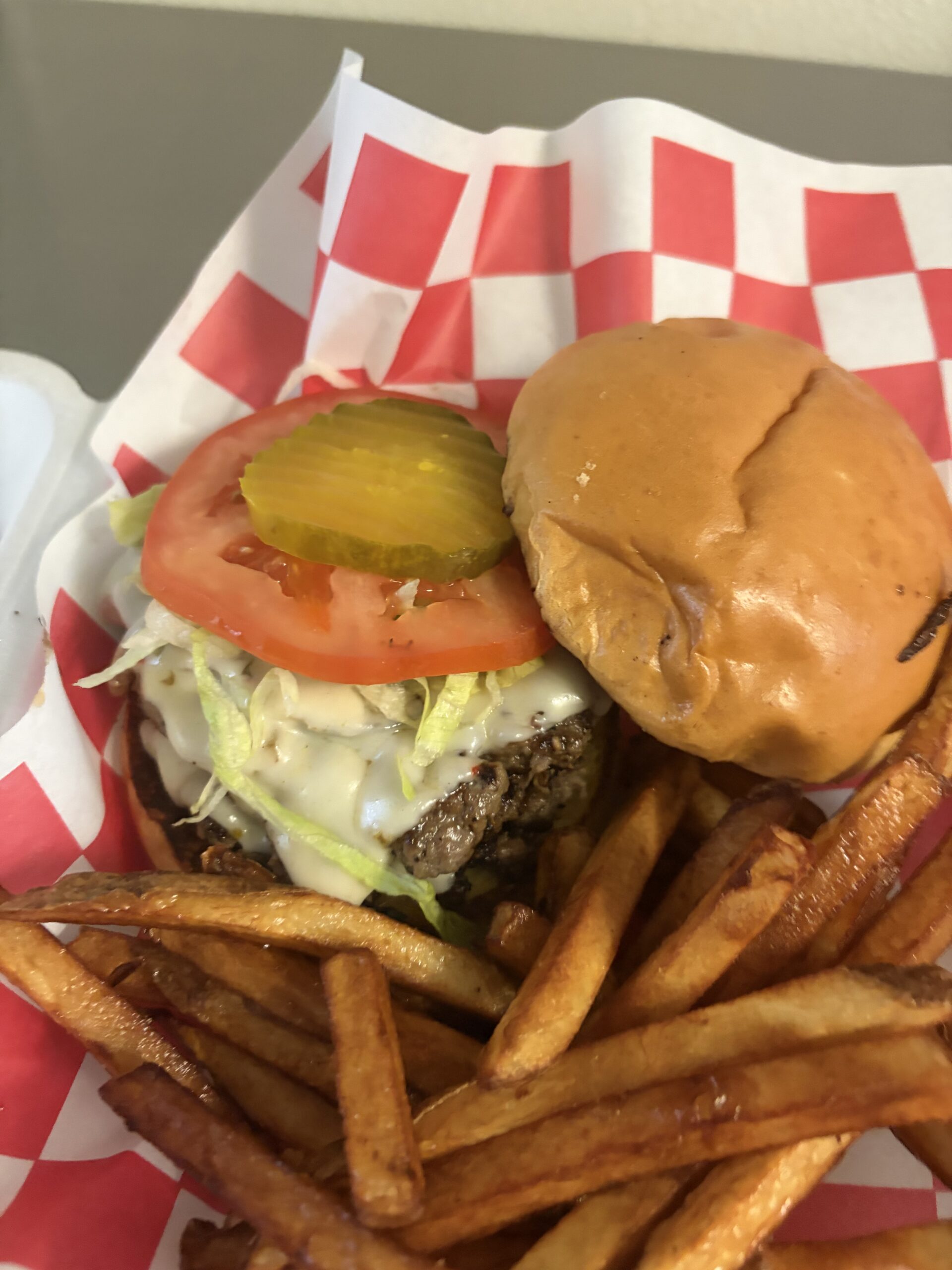 Double Smash Burger Combo