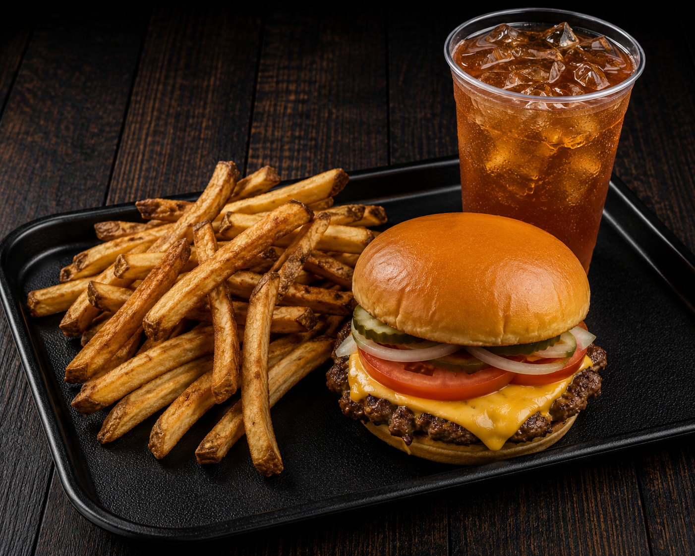 Classic Smash Burger Combo